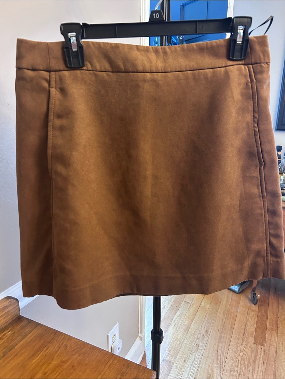 J. Crew Camel Brown Mini A-Line Skirt